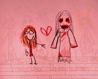 子供が書いた恐怖の絵、奇妙な絵は心のサイン？