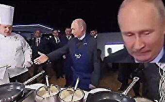 プーチン大統領、いろんな代表に握手を求めるもスルーされまくりで悲C