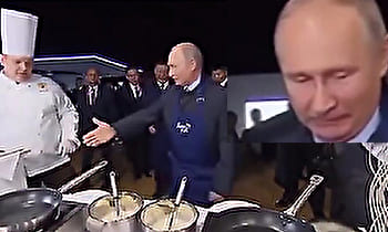プーチン大統領、いろんな代表に握手を求めるもスルーされまくりで悲C