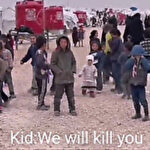 子供たち：「●すぞ」　ISIS（イスラム国）に完全洗脳された子供が女性に向かって過激発言