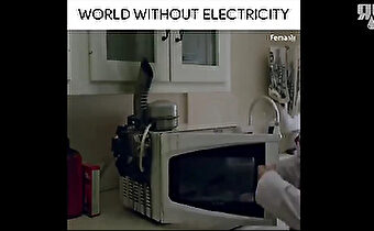 「電気」という概念のない世界はこんな感じ、めっちゃ不便…