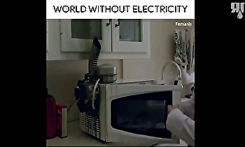 「電気」という概念のない世界はこんな感じ、めっちゃ不便…